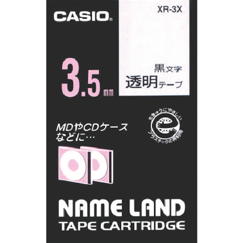 Tape for Name Land  XR-3X  CASIO