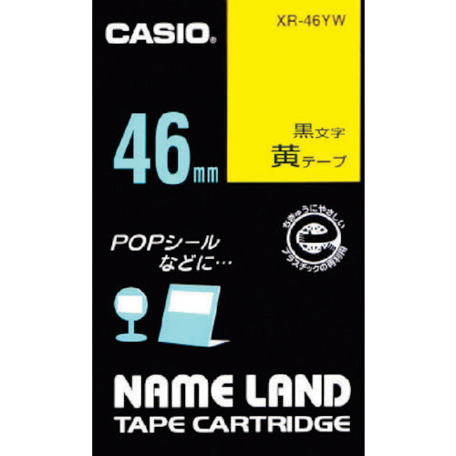 Tape Cartridge for Name Land  XR-46YW  CASIO