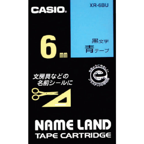 Tape Cartridge for Name Land  XR-6BU  CASIO