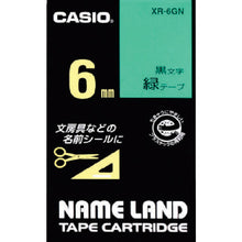 Load image into Gallery viewer, Tape Cartridge for Name Land  XR-6GN  CASIO
