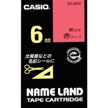 Load image into Gallery viewer, Tape Cartridge for Name Land  XR-6RD  CASIO
