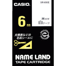 Load image into Gallery viewer, Tape Cartridge for Name Land  XR-6WE  CASIO
