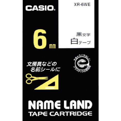 Tape Cartridge for Name Land  XR-6WE  CASIO