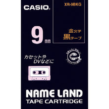 Load image into Gallery viewer, Tape for Name Land  XR-9BKG  CASIO
