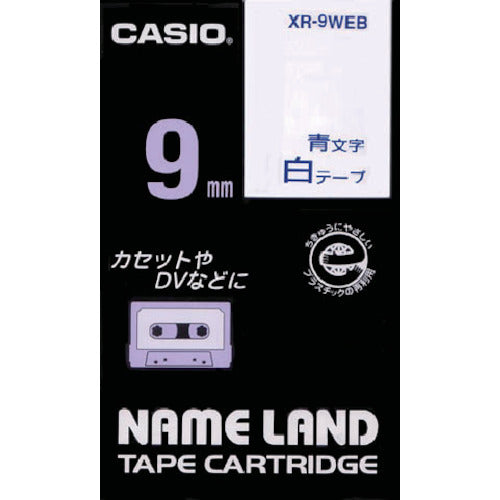 Tape for Name Land  XR-9WEB  CASIO