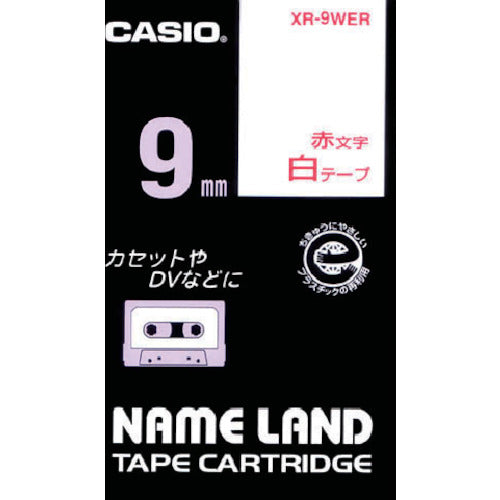Tape for Name Land  XR-9WER  CASIO
