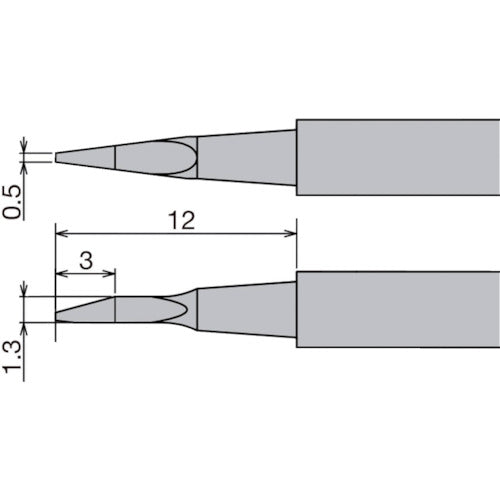 R/P SOLDERING TWEEZERS TIP  XST-80HRT-0.5NW  goot