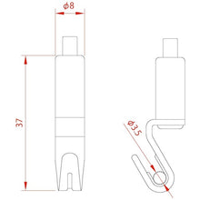 Load image into Gallery viewer, Display Rail Parts  Y-422  Nissa Chain

