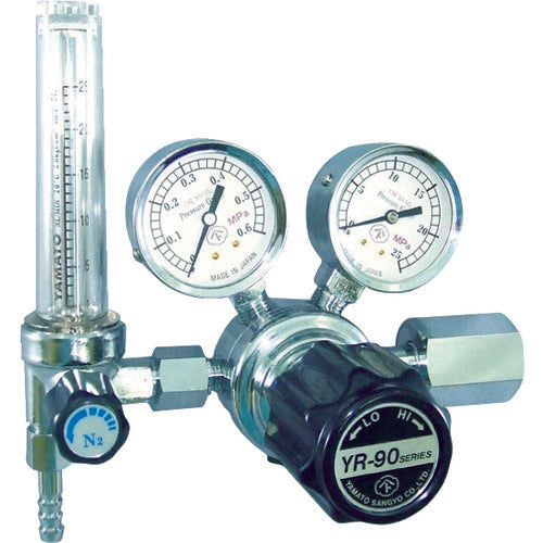 Gas Regulator(with Flowmeter)  YR-90F-R-11FS-25-N2-2205  YAMATO