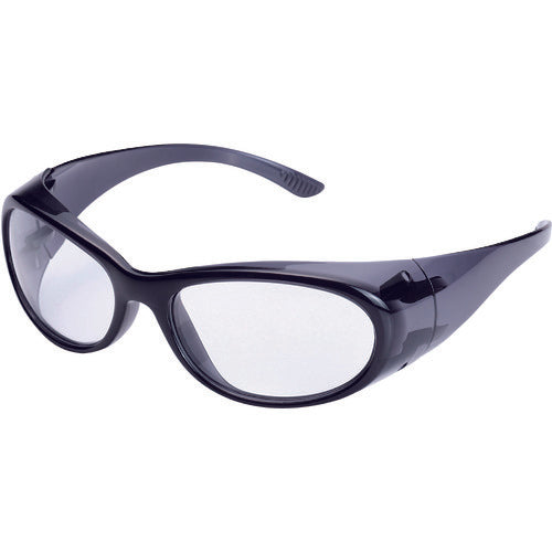 Safety Glasses  YS-210 JIS PET-AF CBLK   YAMAMOTO