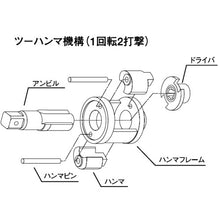 Load image into Gallery viewer, Air Impact Wrench(Straight type)  YW-19C  YOKOTA
