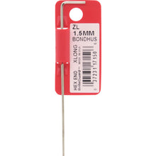 Load image into Gallery viewer, Hex End L-Wrench Extra Long  17150  BONDHUS
